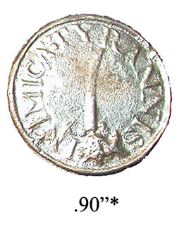 Massachusetts Inimica Tyrannis button